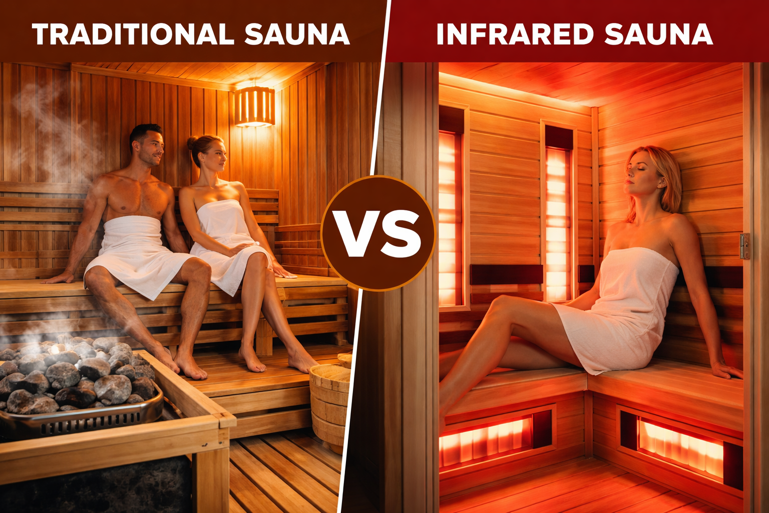 Infrared sauna vs traditional sauna - which is better for your Dubai home